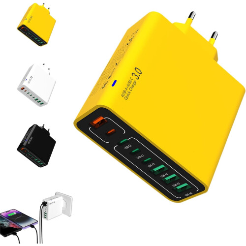 8-portars vattentät USB-snabbladdningsstation