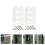 Worgeous60PCS Κλιπ στερέωσης γυάλινου υαλοπίνακα θερμοκηπίου από ανοξείδωτο χάλυβα 1