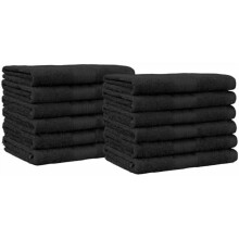 Baumwoll-Waschlappen, weich und saugfähig, 12er-Packung, 30 x 30 cm