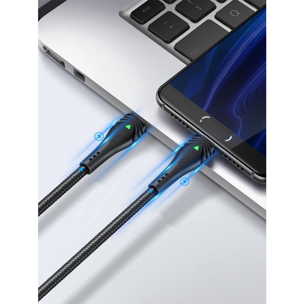 Usb-C To Usb-C Braided Cable 3A Fast Charging 9341593825610