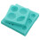 OUNONA Silicone Sports Cookie Molds – 2-Pack 1