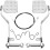 Go Kart Pedals with 71-inch Throttle Cable Silver 1