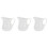 3Pièces Tasses Lait Café Céramique Usage Multi 7