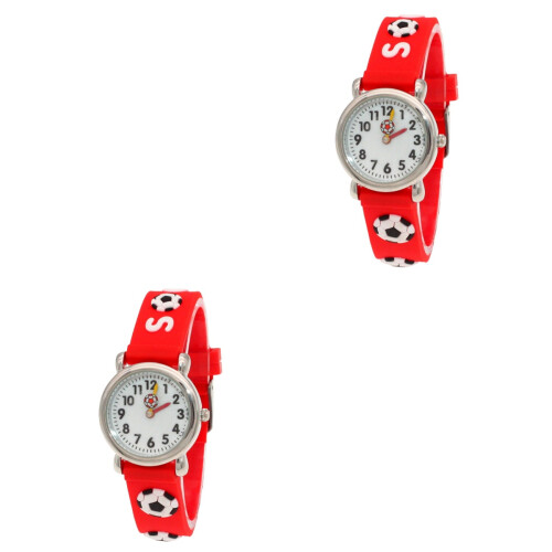 2Pièces Cartoon Quartz Pour Enfants Confortables 2