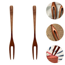 WORGEOUS To-grenet gafler fruktgafler syntetisk materiale 2 stk
