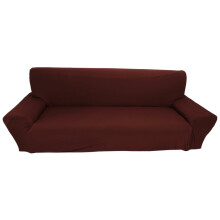 3-personers polyester sofa loveseat & stolebetræk sofabetræk brun