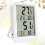 Digitale thermometer/hygrometer, wit, 11,8 x 8,7 cm 1