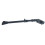 2Pièces Béquilles Arrière Pliantes Noires Aluminium Durable 9