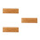 3Pièces À Baguette Bois De Bambou 15 Pouces Double Échelle 7