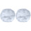 2Pièces Bonnet De Douche Épais , Élastique, Réutilisable Femme 2
