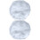 2Pièces Bonnet De Douche Épais , Élastique, Réutilisable Femme 5