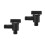 2Pièces Valve De D'eau Camping-Car ABS Noire Anti- 9