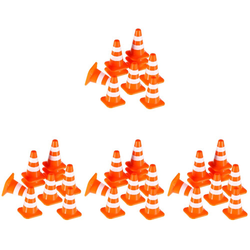 40Pièces Jouets Cônes De Circulation Pour Table De Sable Enfants 1