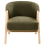 Beliani Armchair SKEI Boucle Dark Green 5
