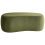 Beliani Pouffe BAYARD Boucle Green 5
