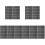 Stickers Clavier Anglais Noir Durable Et Résistant 3