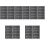 Stickers Clavier Anglais Noir Durable Et Résistant 4