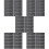 Stickers Clavier Anglais Noir Durable Et Résistant 9