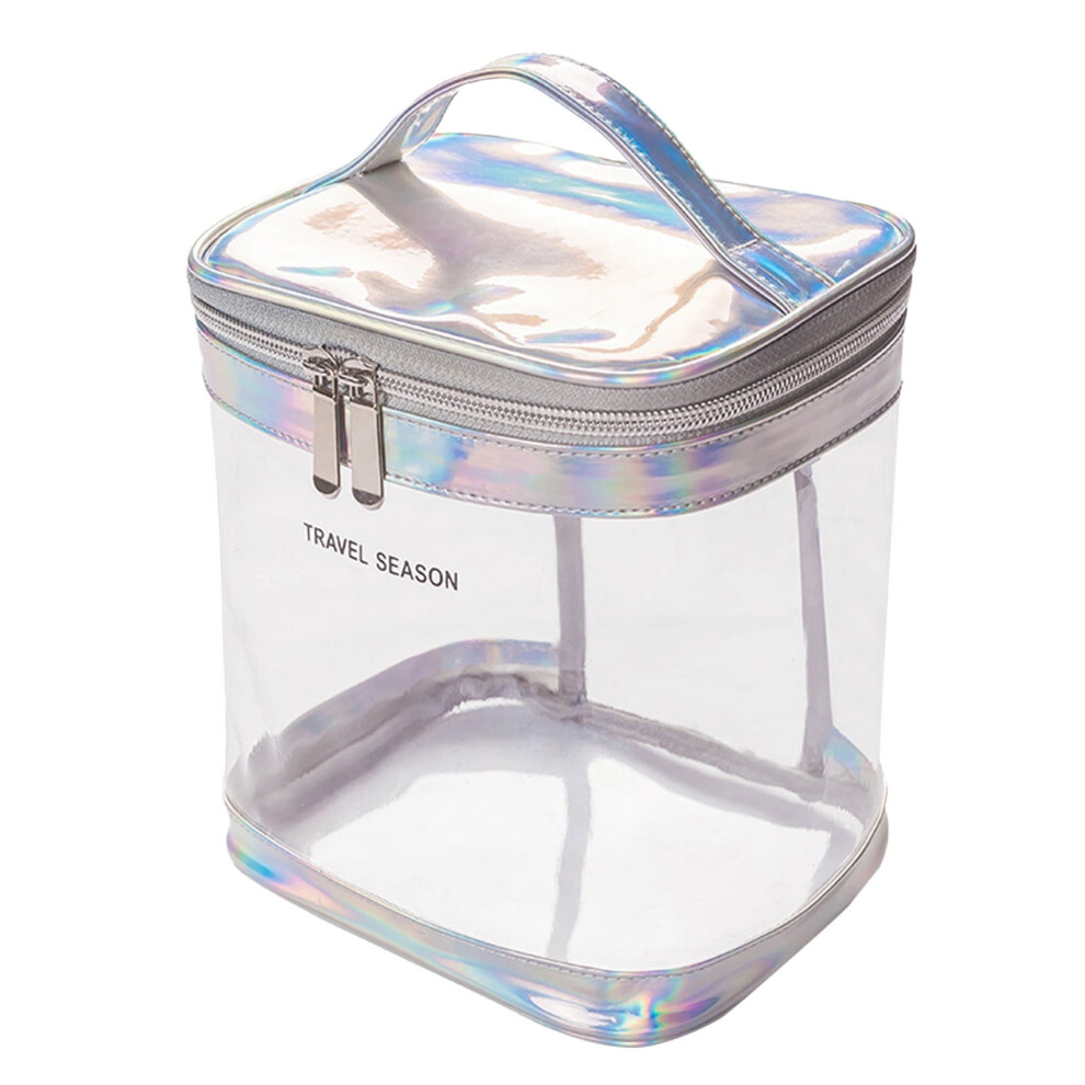 Travel Transparent Makeup Organizer Cosmetic Wash Bag Large Capacity Multifunctional Storage Pouch