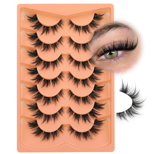 Ψεύτικες βλεφαρίδες Spike Wispy – Faux Mink, μεσαίου μήκους
