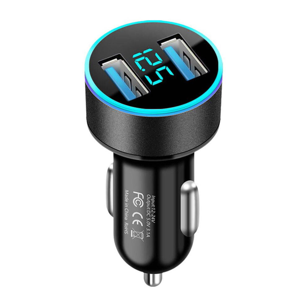 Car Cigarette Lighter Splitter Dual Usb Adapter 3.1A 9023022004239