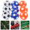 9-pak mini bordfodbolde HIPS 2,8 cm 1