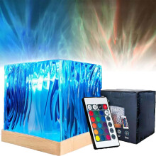 Aurora Borealis Nachtlampje Projector – 16 Kleuren