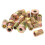 24St Gouden Messing Remleiding Koppelingen Kit Compressie Adapter Auto 3