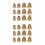 24St Gouden Messing Remleiding Koppelingen Kit Compressie Adapter Auto 7