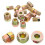 24St Gouden Messing Remleiding Koppelingen Kit Compressie Adapter Auto 11