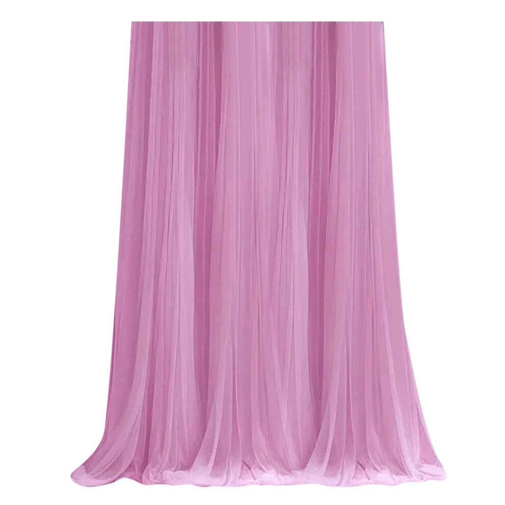 Sheer Voile Tulle Backdrop Curtains 63 In 9065194528601