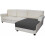 Ecksofa-Überzug, Polyester, wendbar, 3 Größen 1
