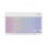 RGB-baggrundsbelyst bærbart Bluetooth-tastatur til iPad, Samsung 1