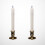 2 pares de velas LED sem chama com efeito oscilante 1