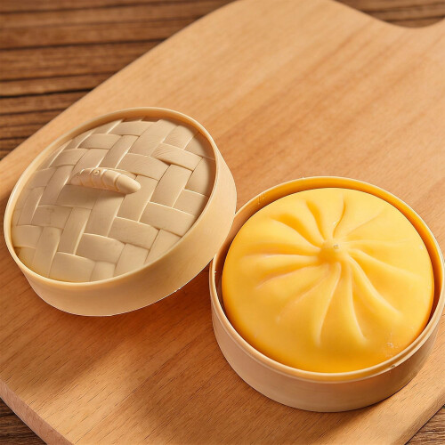 Jumbo Dumpling Squishy - Blødt stresslindrende legetøj