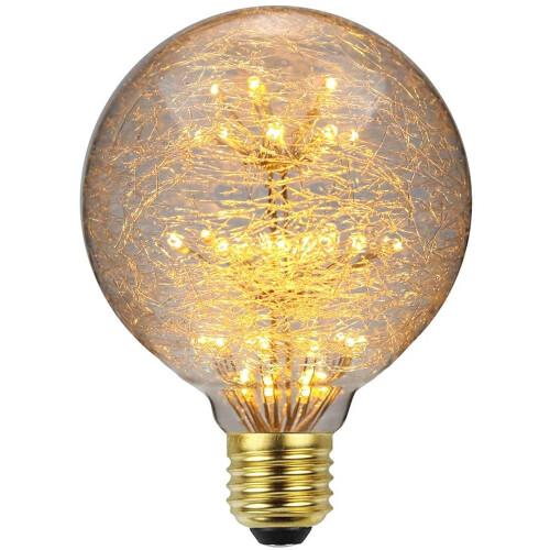 Bec LED Edison E27 3W Galben Cald
