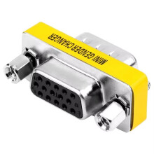 VGA Female to Female Adapter Coupler Gender Changer Male Female Converter Q3 W8O7