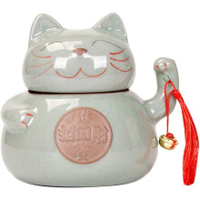 Biscottiera Maneki Neko in ceramica 1,2 l