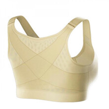 Houdingscorrigerende bh met liftend effect voor dames, bh met gekruiste rug, ademend ondergoed, schokbestendig, sportondersteunend, fitnessvest-bh's