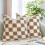 Σετ μαξιλαροθήκες σκακιέρας 24x24 ιντσών Camel 1