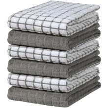 Kuchyňské utěrky 100% bavlna, 6 kusů, 380 g/m²