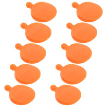 10pcs Practice Hanging Target Competitions Target Hanging Accessories Silicone Target For Sports Silicone Target For