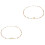 2St Mode Zonnebril , Beaded Leesbril , Stijl 3