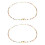 2St Mode Zonnebril , Beaded Leesbril , Stijl 5