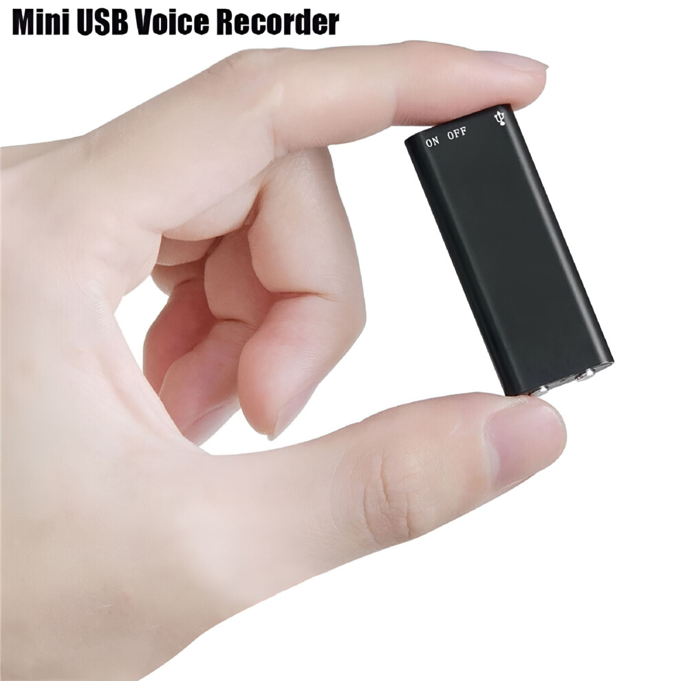 Mini Audio Voice Recorder 8Gb 96-Hour Recording 9450273244112