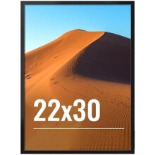 Čierny rám na obraz 11x14 s HD plexisklom