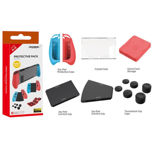 Pacchetto accessori 12 in 1 per Nintendo Switch