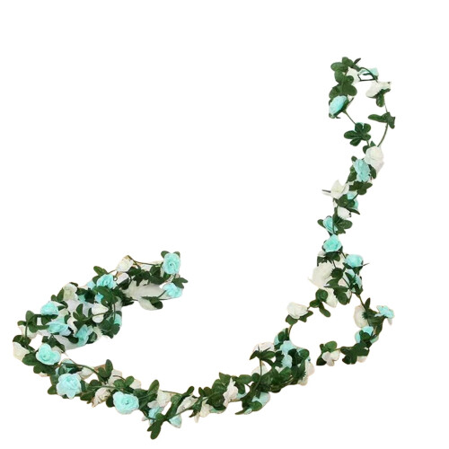 Ghirlanda di peonie artificiali rosse, 2,4 m