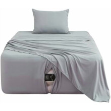 Ensemble de draps pour matelas gonflable, 3 pièces, 45-60 cm, gris foncé