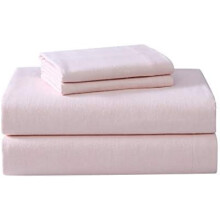 Juego de sábanas de franela 100% algodón para cama individual